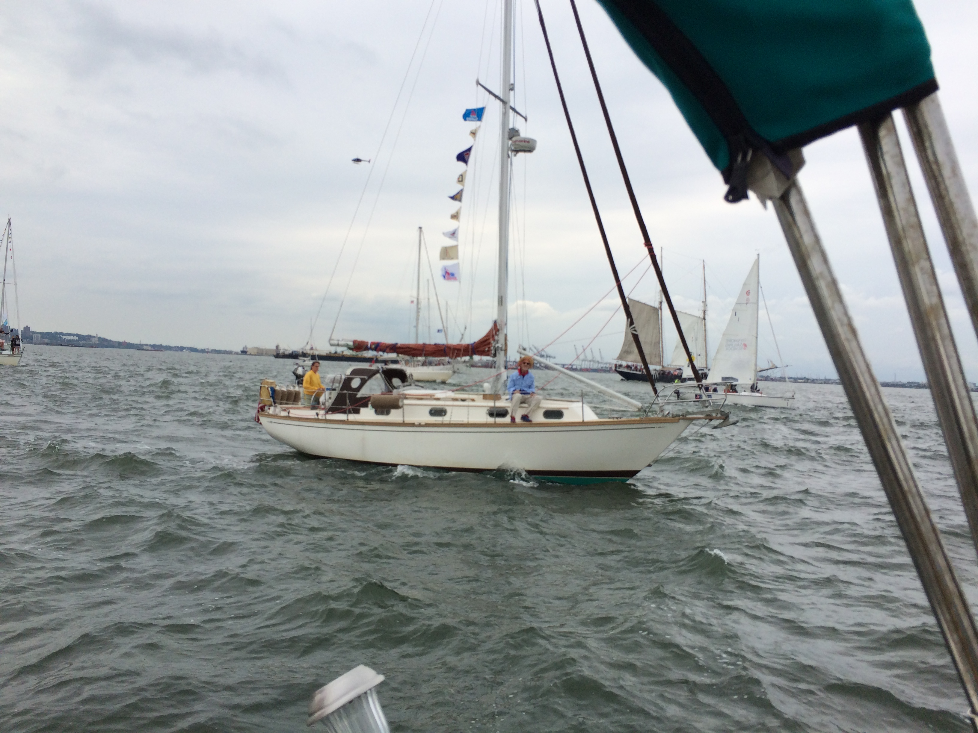 Realization in New York Harbor during the l'Hermione-Lafayette Parade of Sail, July 4, 2015