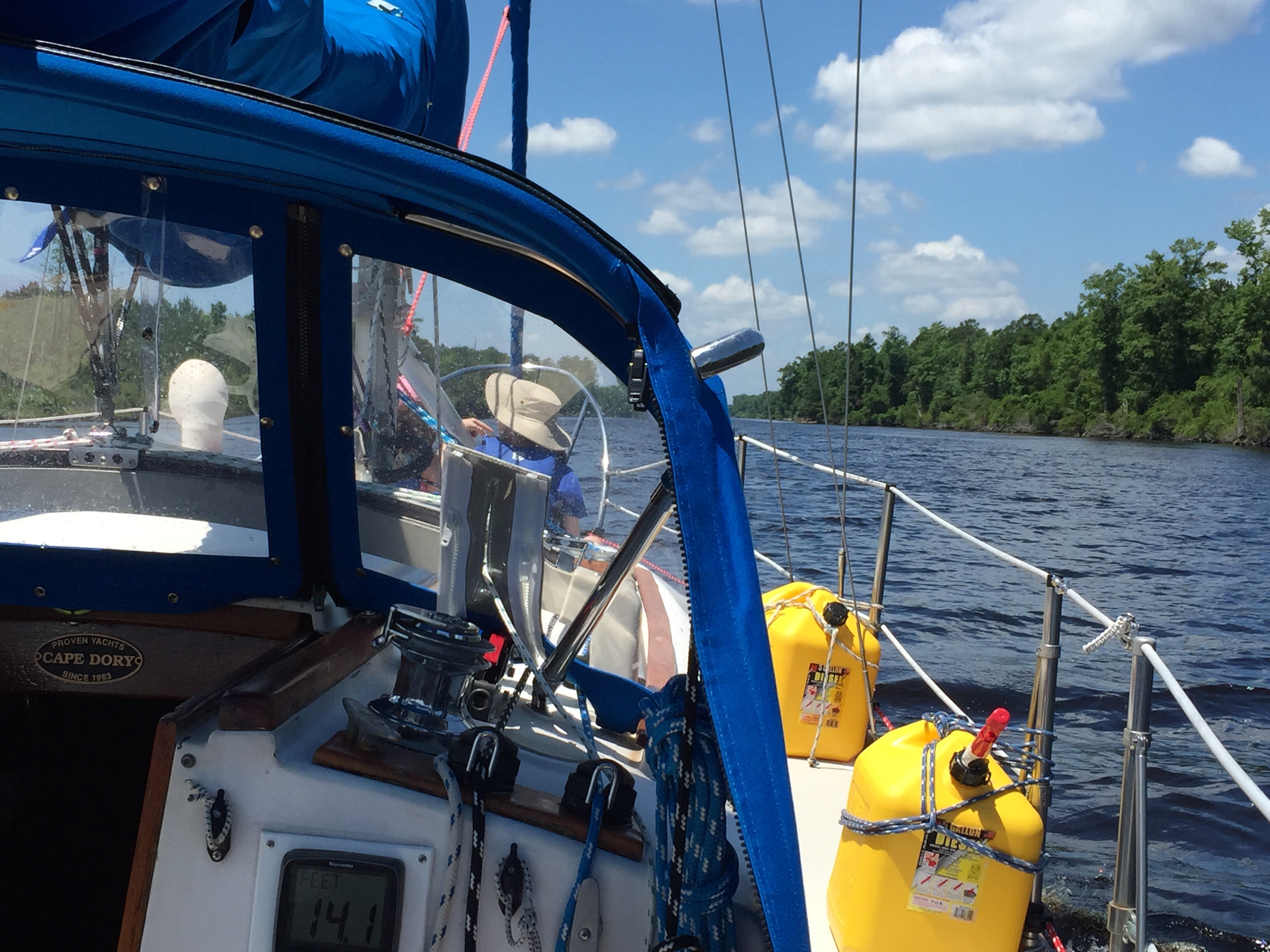 Alligator River Canal on the ICW.