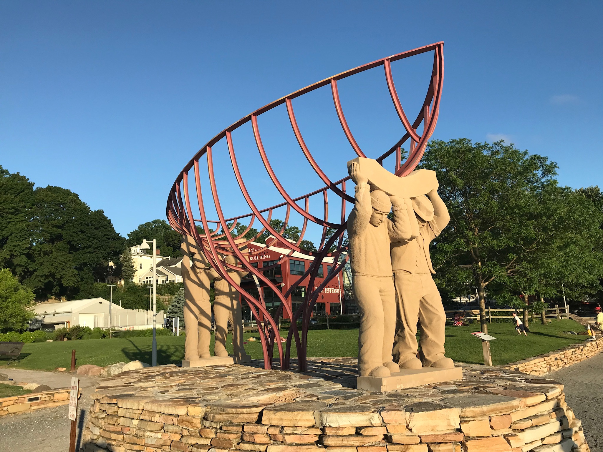 Statue in the park