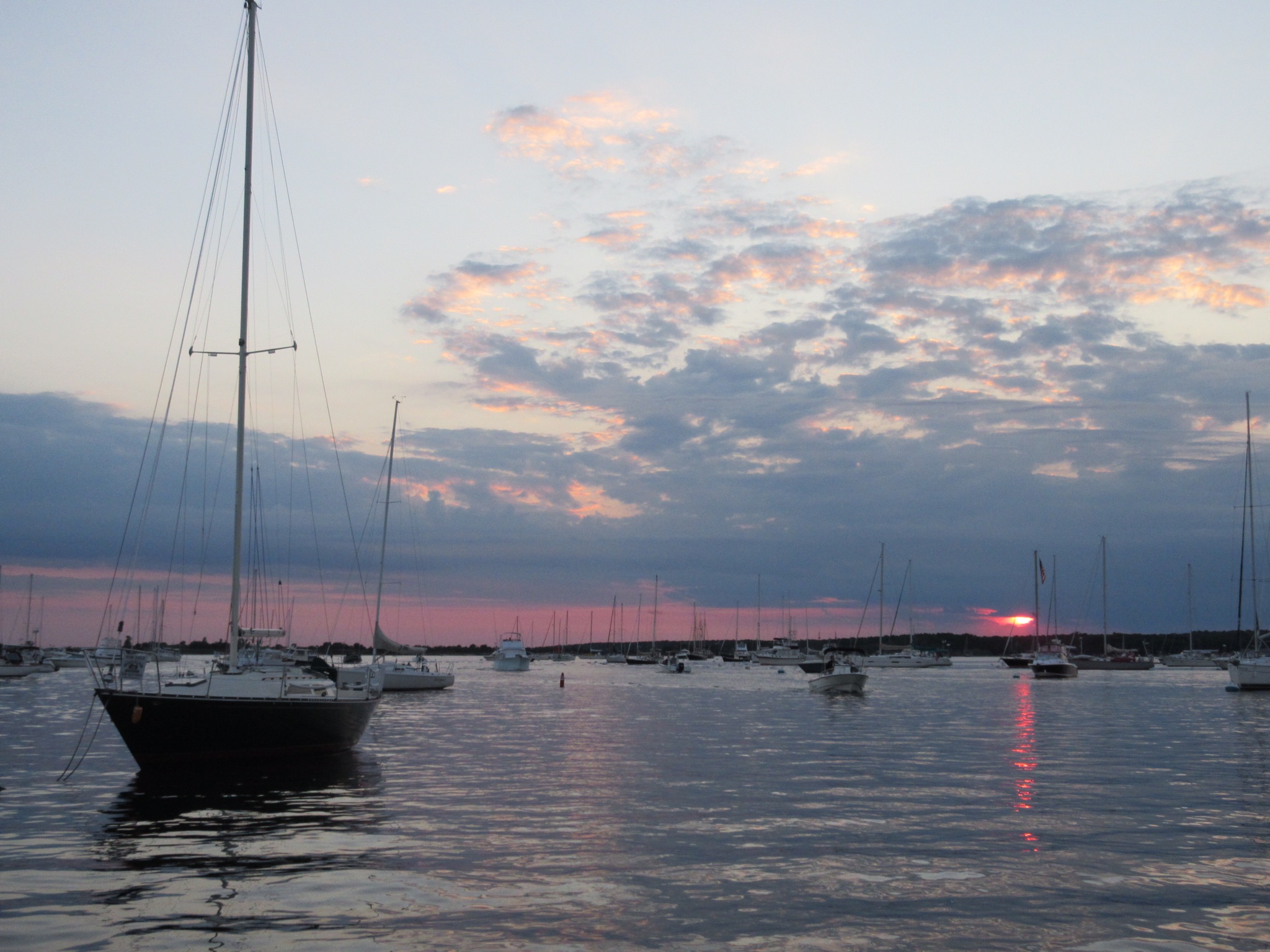 Sunset, Red Brook Harbor