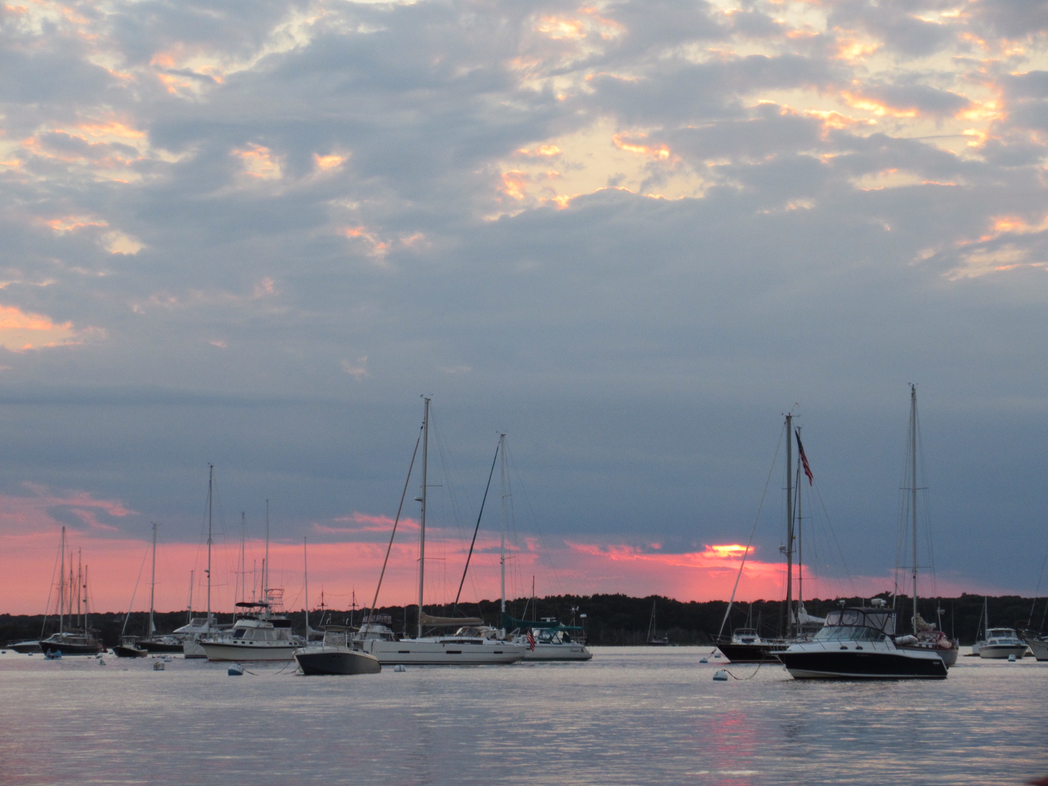 Sunset, Red Brook Harbor