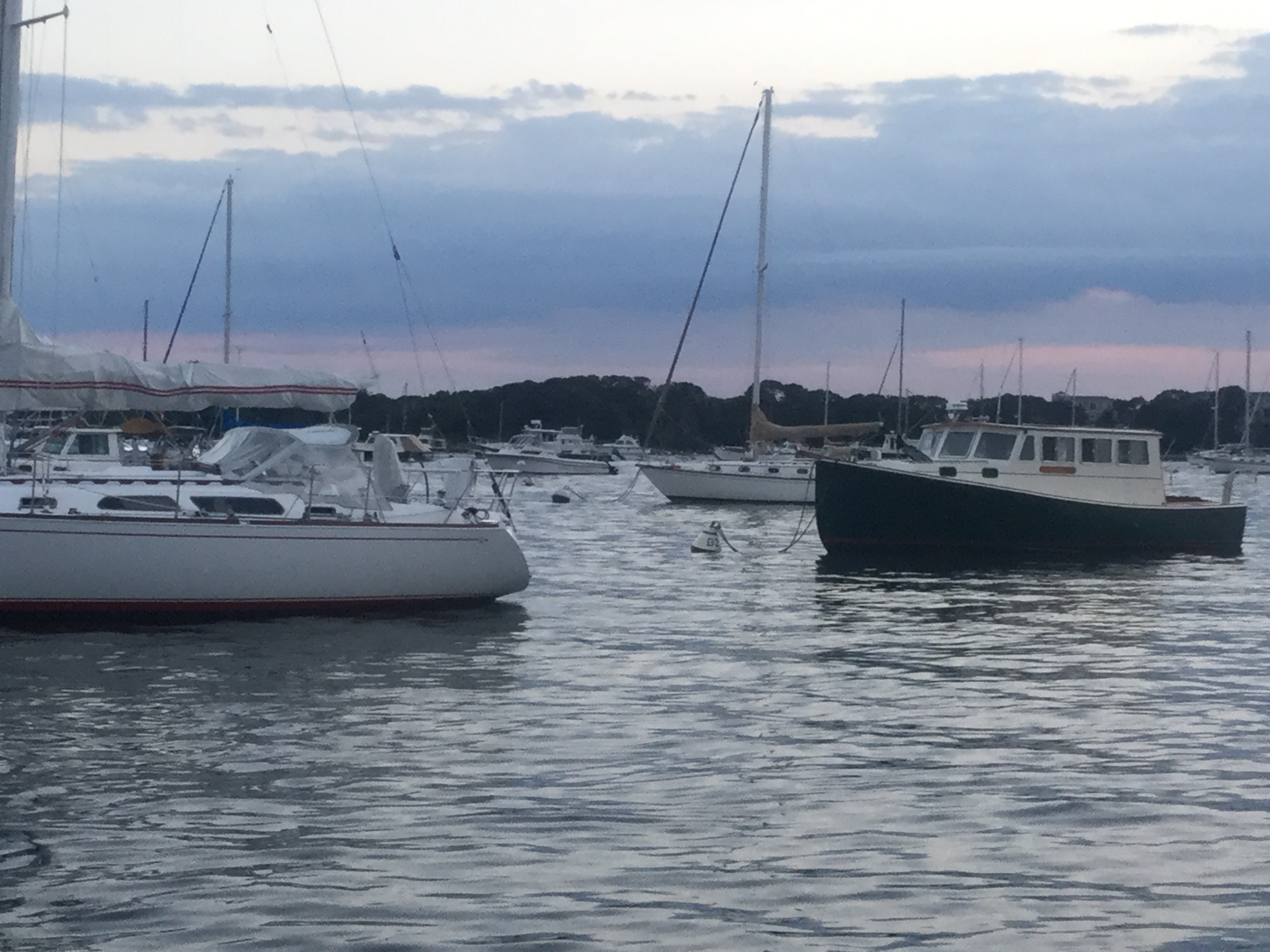 CD33 Grace at Sunset, Red Brook Harbor