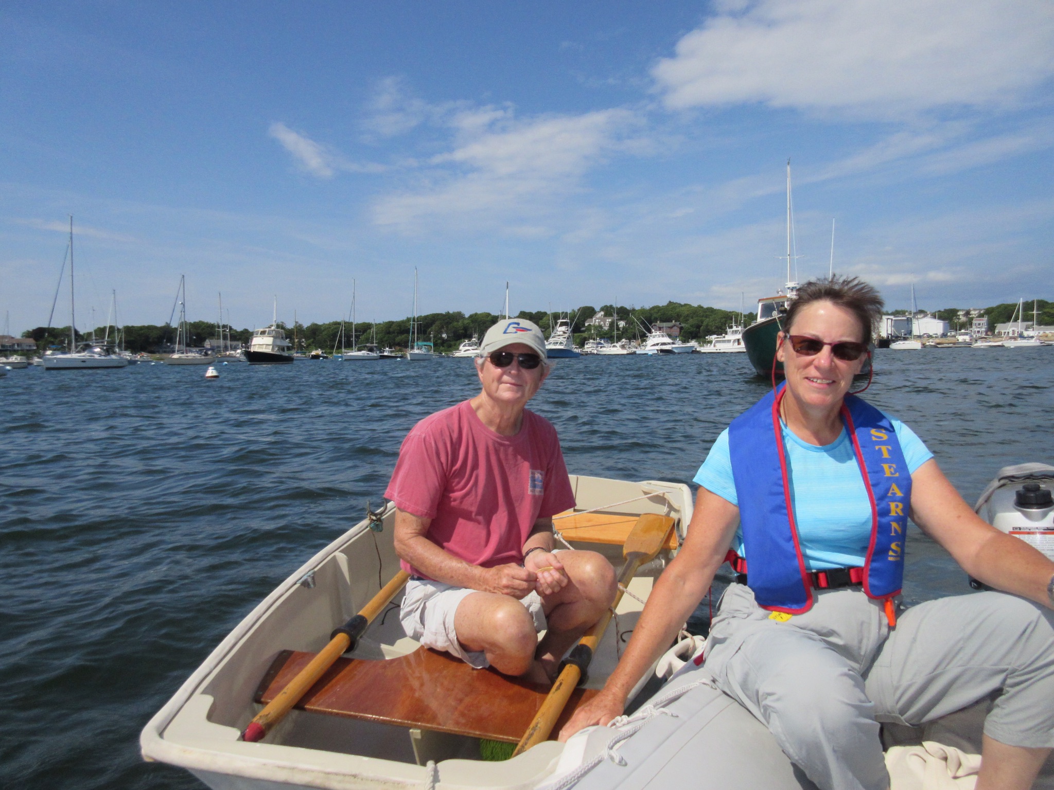 14 Jul 2018.  Phil Tanner and Cathy Monaghan, Red Brook Harbor