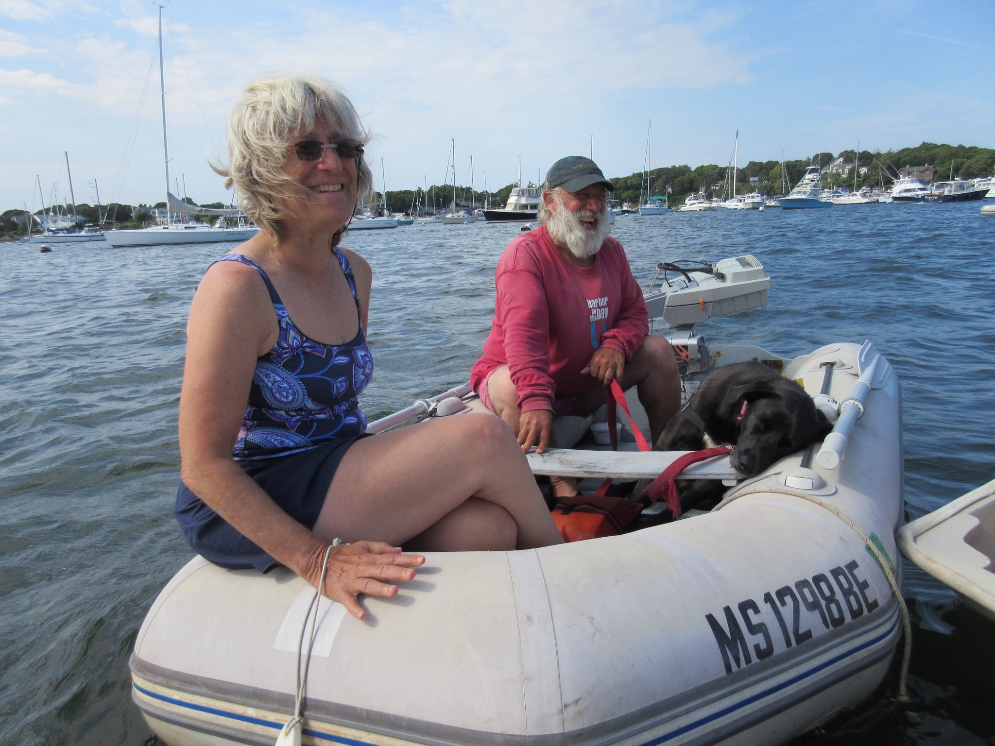 14 Jul 2018.  Laura Weisel and Neil Gordon, Red Brook Harbor.