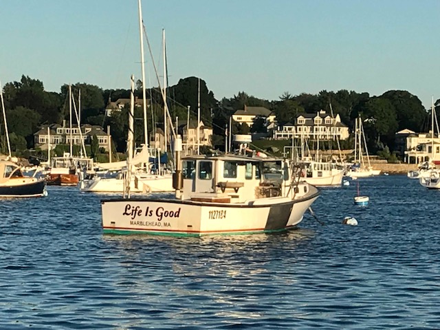 19 Jul 2019.  Life is Good in Marblehead Harbor, MA.