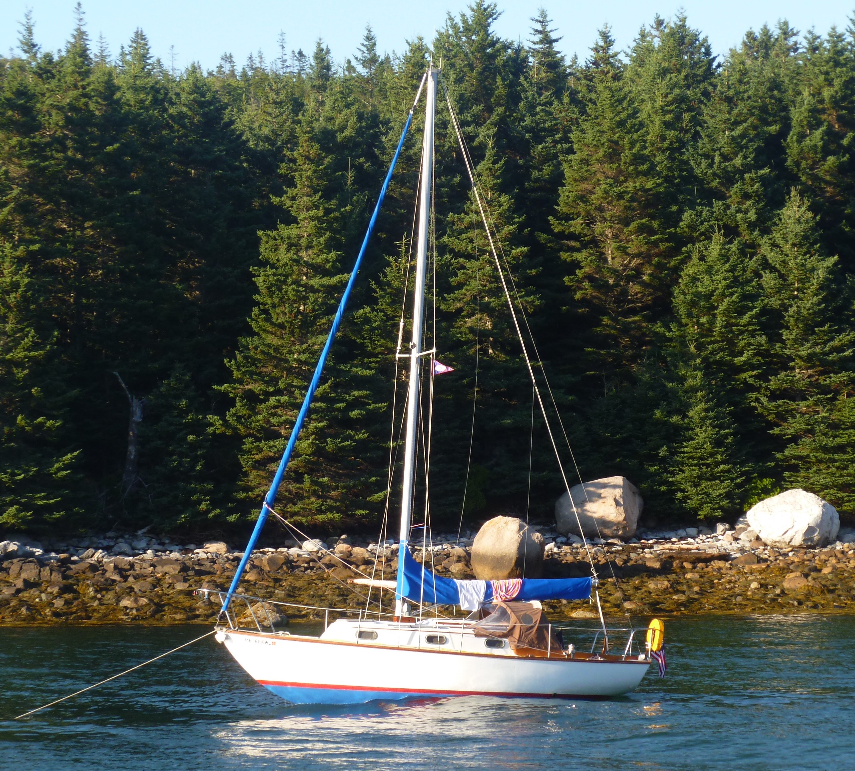 Duck Harbor, Isle Au Haut, Acadia National Park in 2017